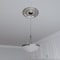 Ekena Millwork Cole PVC Ceiling Medallion (Fits Canopies up to 4 1/2"), Bright Coat Chrome, 16"OD x 3 1/2"ID x 1"P CMP16COBCR - alternate 8